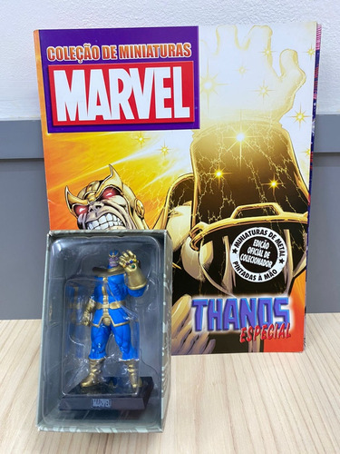 Miniatura Thanos - Ed Especial Marvel Figurines Eaglemoss (Usado)