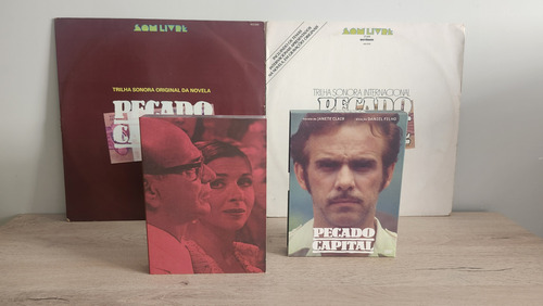 Novela Pecado Capital - Lp (duplo) + Dvd - Rede Globo (Usado)
