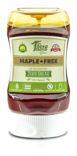 Imagen 1 de 6 de Miel Sabor Maple Mrs Taste Sin Azúcar 0 Calorías 280 G