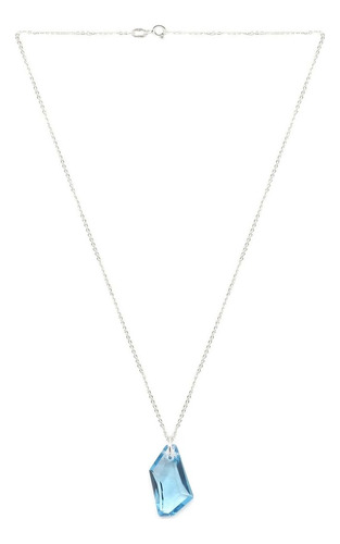 Aquamarine - Juego De Collar Y Aretes Zvezda, Colección Élan