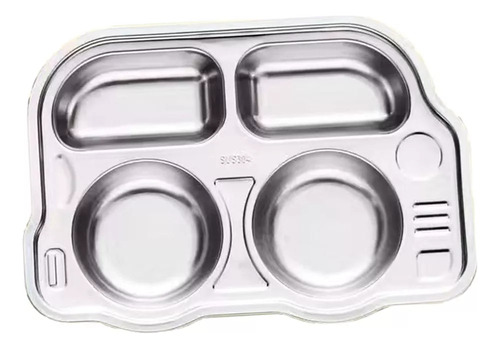 Plato De Comida De Dibujos Animados