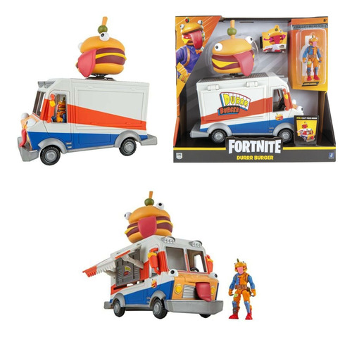 Figura De Acción Durrr Burger Fortnite Original 
