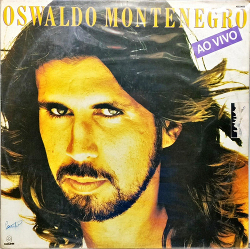 Oswaldo Montenegro Ao Vivo Lp 1989 Som Livre 3434
