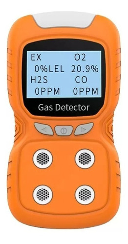 Detector 4 Gases Industrial Multigas Co2 H2s O2 Lel Digital