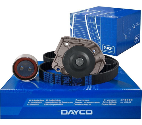 Distribución Dayco + Bba Skf Fiat Palio W-end Fase Ii 1.4 8v