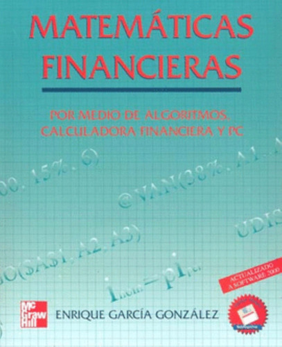 Libro Matematicas Financieras Enrique Garcia Gonzalez *sk