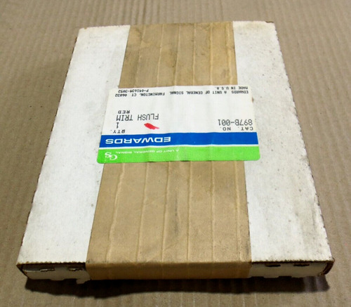 New Edwards 897b-001 Red Flush Trim 897b001 | Ak Eez