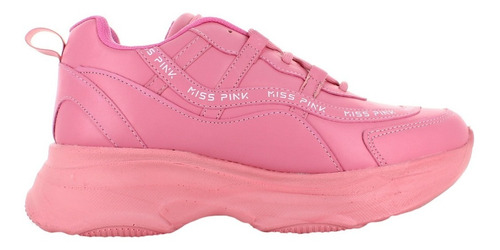 Miss Pink Tenis Casual Rosa Para Mujer 80201