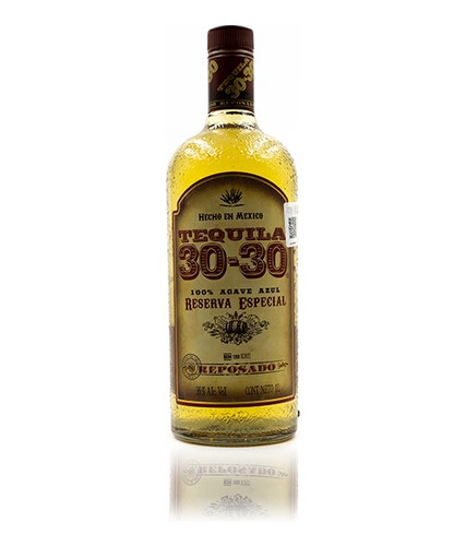 Tequila 30-30 Reserva Especial Reposado 1 Lt 
