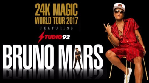 Imagen 1 de 3 de Entradas Bruno Mars En Lima Cancha 3