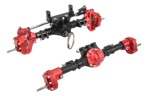 Kit De Eje Rc, Eje Delantero Y Trasero, Bloqueo Cnc, Eje Por