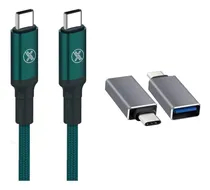 Comprar Cable Tipo C A C 2m 60w Datos \u002F Super Carga Rapida + Otg C