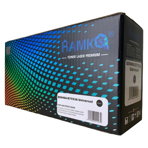 Toner Compatible Ramko Con Q7553a/q5949a/ 53a/ 49a