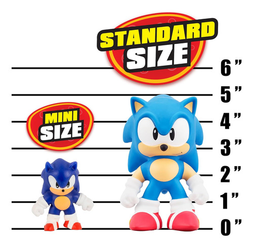 Heroes Of Goo Jit Zu Minis Sonic 6 Pack - Colecionador De...