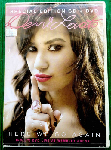 Demi Lovato Here We Go Again Edición Especial Cd + Dvd