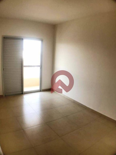 Imagem 15 de 26 de Apartamento Com 3 Dormitórios À Venda, 104 M² Por R$ 600.000,00 - Canto Do Forte - Praia Grande/sp - Ap2405