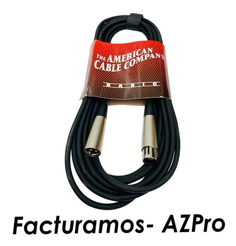 Cable De Microfono Xlr A Xlr 6mt 20 Pies Ms2 American Cable