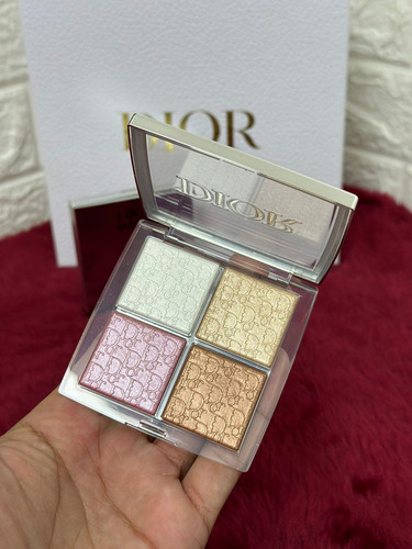 Paleta de Maquillaje Brightening Face Powder Dior Blush Tono De Maquillaje Marrón Claro