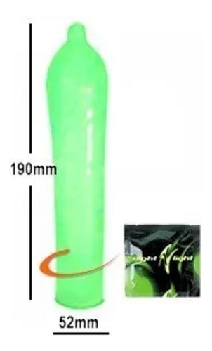 Condon Fosforecente Night Light Paquete Con 2 Piezas