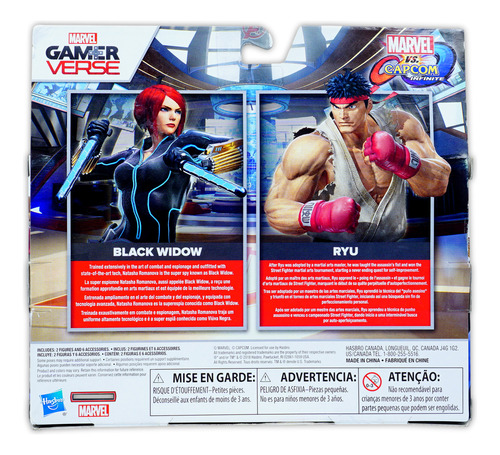 Marvel Vs Capcom Infinite Gamer Verse Black Widow Vs Ryu