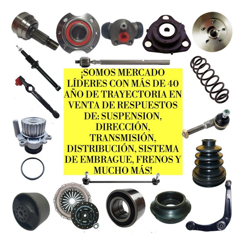Parrilla Suspension Peugeot 206 207 Izquierda Rotula Y Bujes