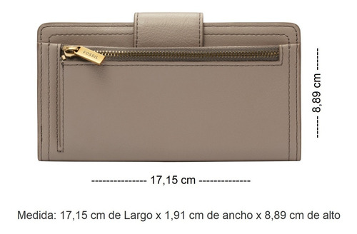 Imagen 5 de 7 de Cartera Fossil Dama Dama Emma Fossil Sl7154 En Piel