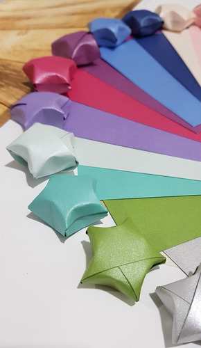 Papel Para Origami : 10x10 Plata Perlado Pack X 40 Hojas