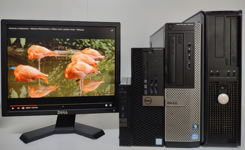 Imagem 4 de 7 de Kit Computador Dell I3 C/8 Gb M+ Monitor 17/mouse E Teclado