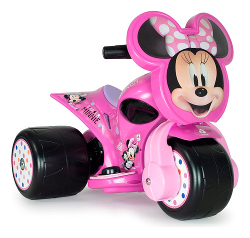 Moto Triciclo Coche Minnie Mouse Bateria Injusa Disney Trex
