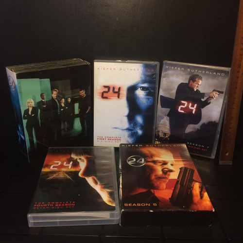  24 Serie De Kiefer Sutherland Temporadas 1, 3, 4, 5 Y 7 