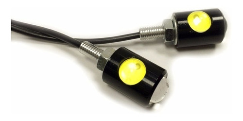 Par Tornillo Led Placa Ojo De Aguila Para Carro Y Moto 12v