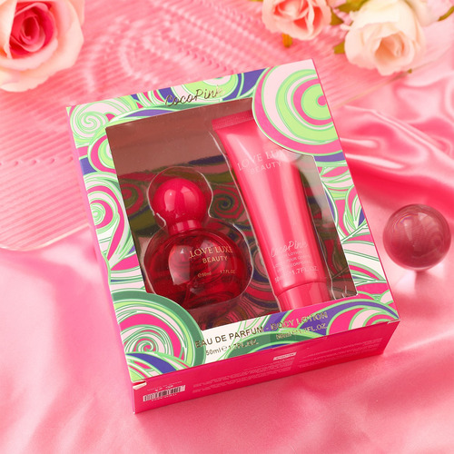 Perfume Para Mujer Aromático 50ml Con Loción Para Uso Diario