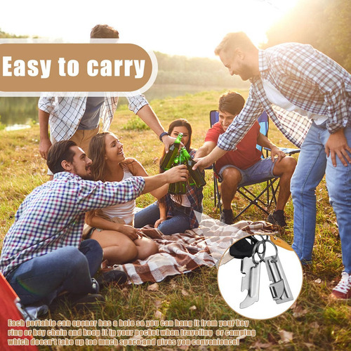 . Abrelatas De 12 Piezas, Abrelatas Para Acampar Con