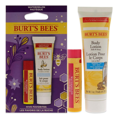 Kit De Regalo De Sandía Burts Bees Hive Favoritos 2022, Unis