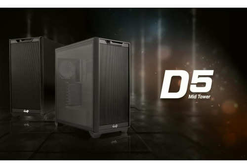 Inwin D5 Chasis De Torre Media E-atx Negro Con Panel Lateral
