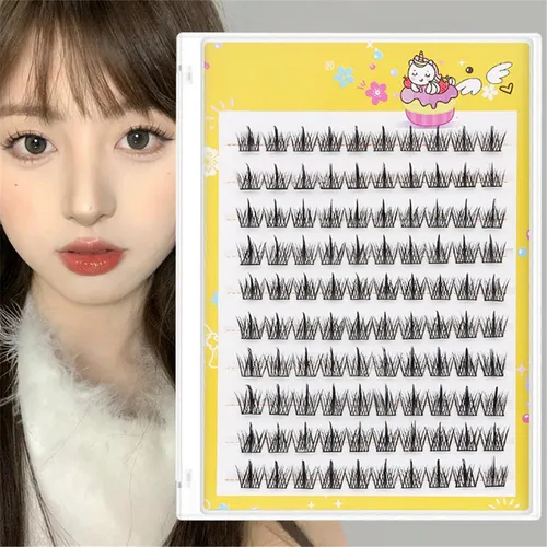 Lash Clusters C Curl Manga Eyelash Clusters Anime 10 Filas