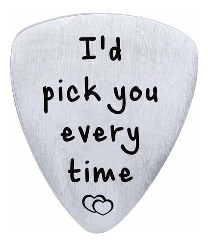 Aniversario Para Hombre I'd Pick You Each Time Pua Novio