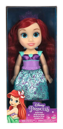 Muñeca Princesa Disney Ariel La Sirenita 38cm