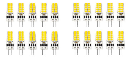 20 Bombillas Led G4 Ac/dc 12 V-24 V, 3 W, Luz Led G4, 20 Led