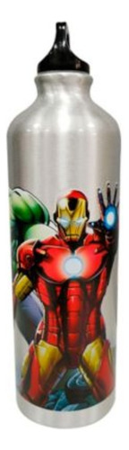 Botella Aluminio 750ml Avengers 