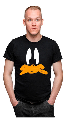 Remera Looney Tunes - Pato Lucas - Algodón 1ra Calidad