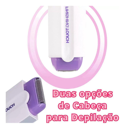 Mini Depilador Sem Dor Elétrico Portátil Yes Finishing Touch