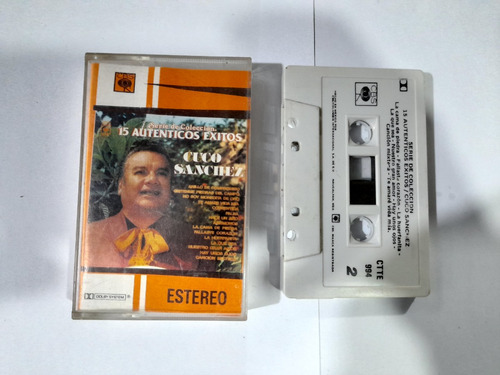 Cassette Cuco Sanchez 15 Exitos Formato Cassette