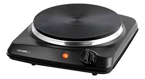 Anafe Eléctrico 1 Disco Portátil Allied Anafe 1200w Negro