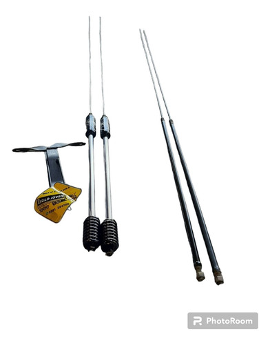Antenas Para Camiones Con Látigo De Acero.