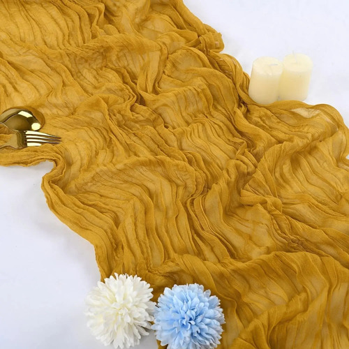 Mantel Table Runner, Gasa, Estopilla, Transparente