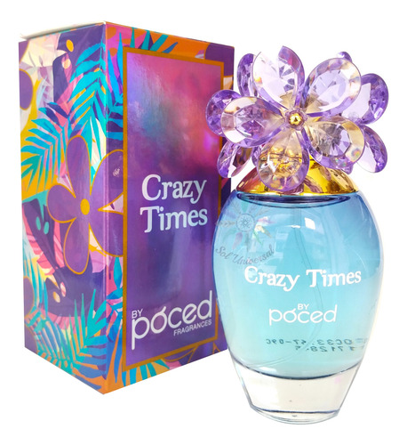 Perfume Crazy Time Poced Mujer Sol Univ - mL a $667