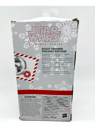 Star Wars Scout Trooper Navideño Grogru Holiday Hasbro Black