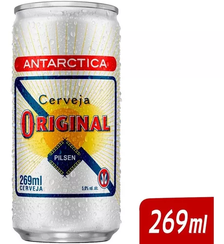Cerveja Antarctica Original 269ml (8 unidades)