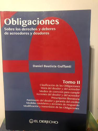 Obligaciones - Daniel Guffanti - Tomo 1